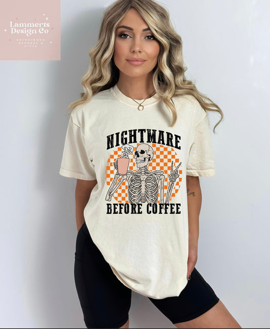 Nightmare Before Coffee T-Shirt