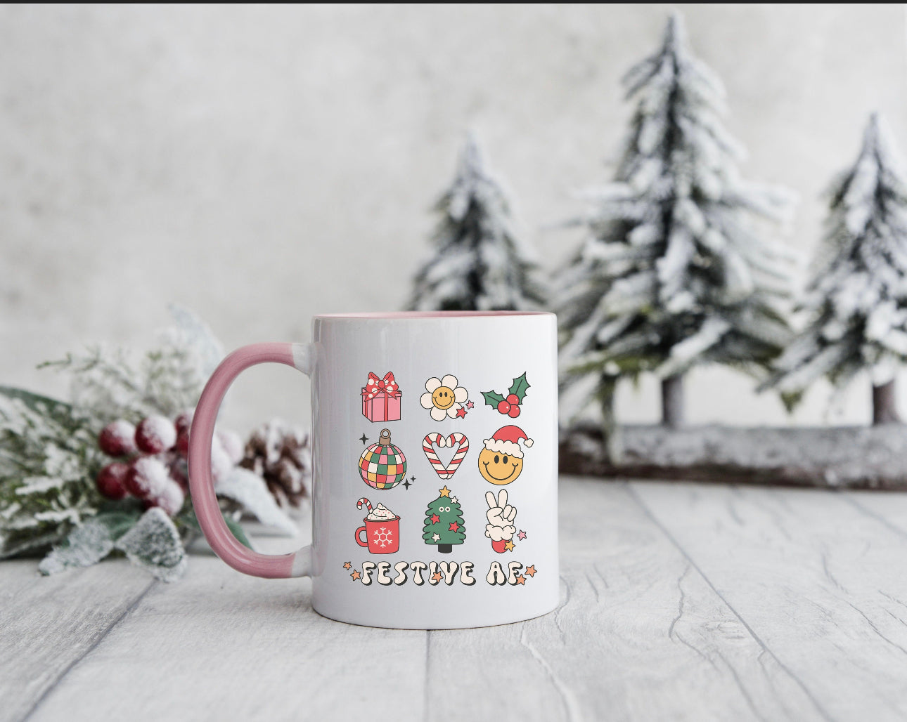 Festive AF 11oz Christmas Mug