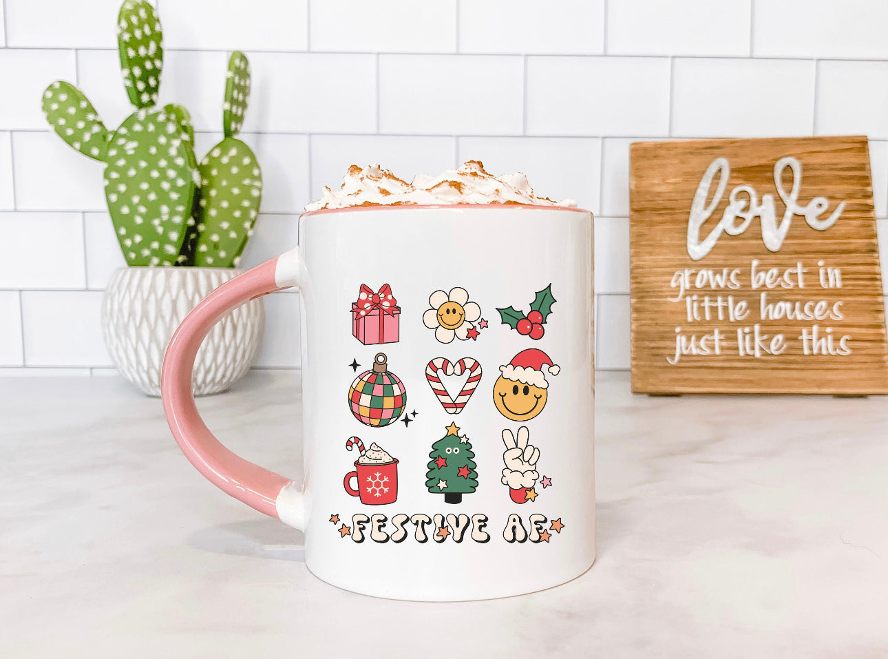 Festive AF 11oz Christmas Mug