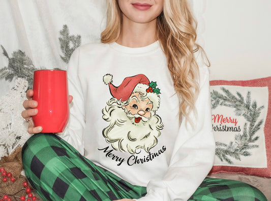 Vintage Santa Sweater