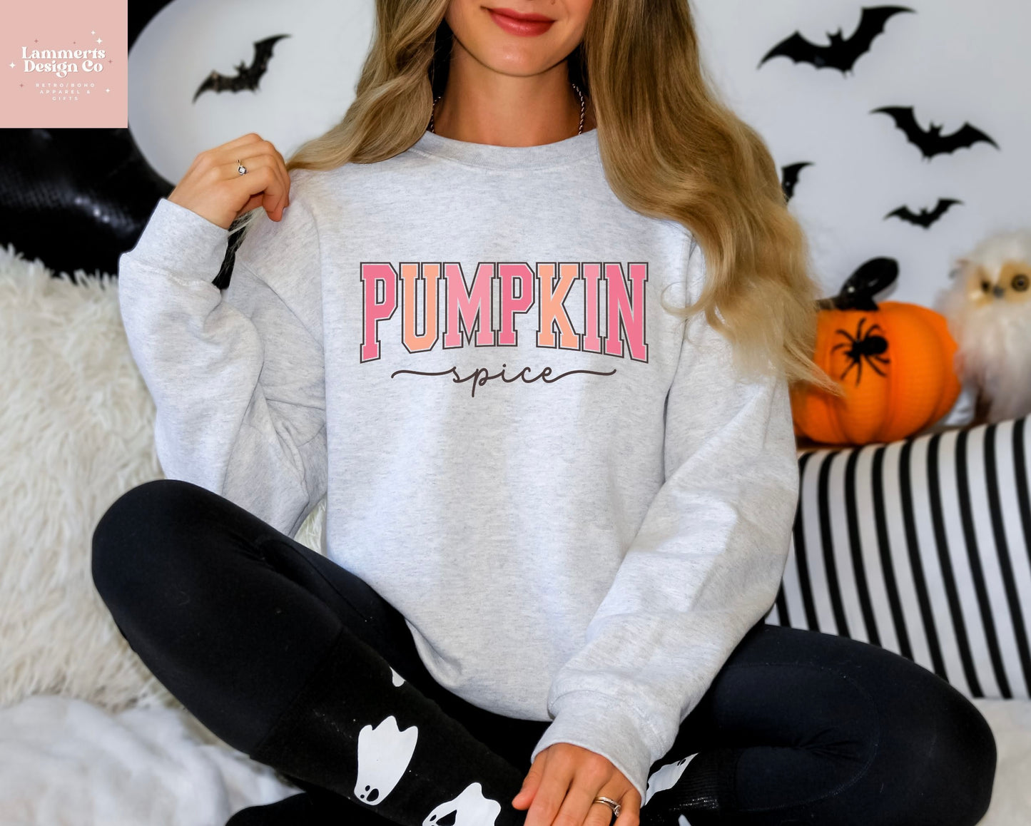 Pink Pumpkin Spice Sweater