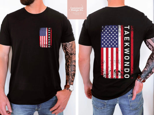 Taekwondo Flag Tee