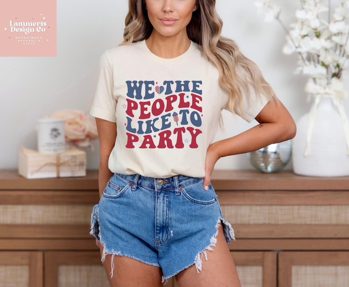 We The People Like To Party Tee