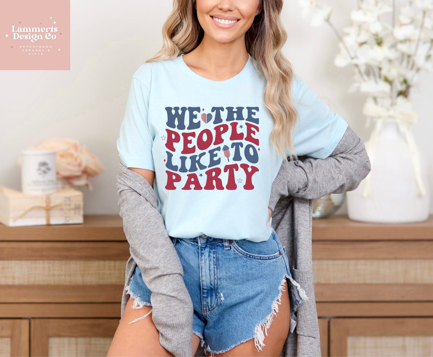 We The People Like To Party Tee