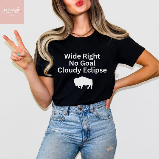 Funny Buffalo Eclipse Tee