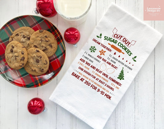 Christmas Cookie Towel