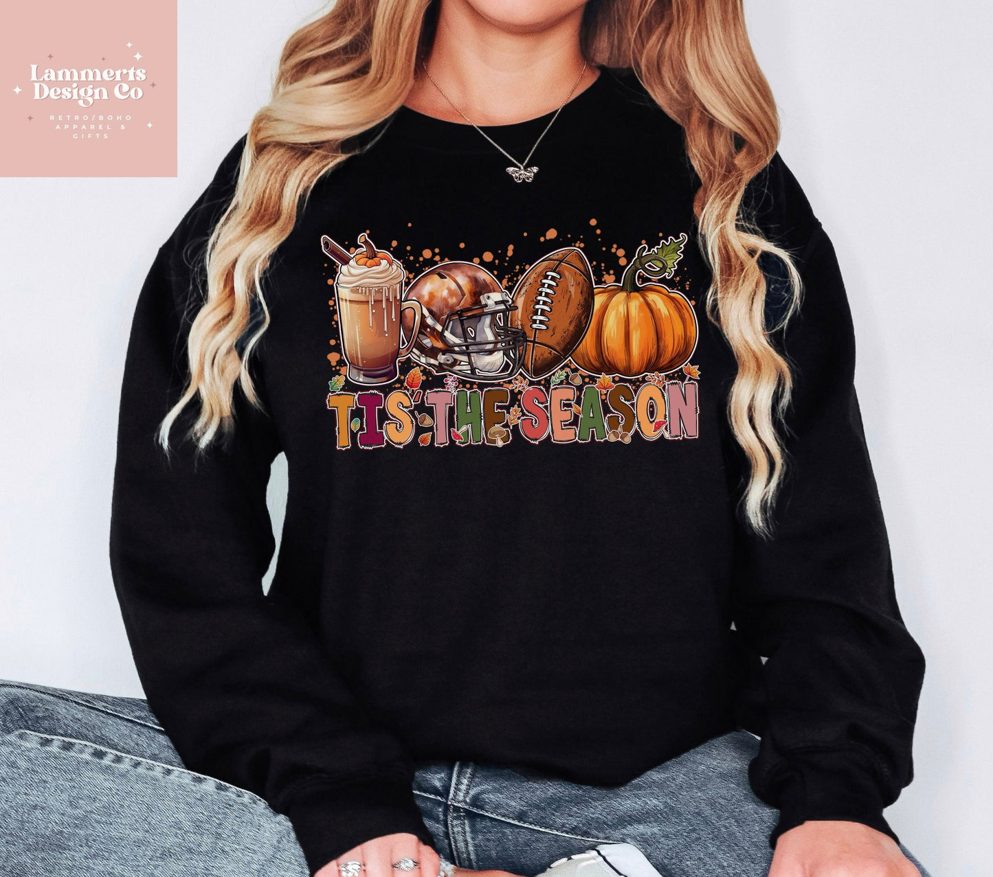 Tis The Season Football Sweatshirt