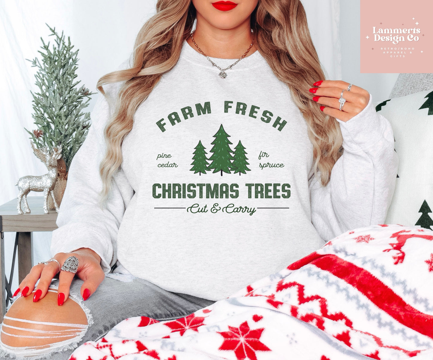 Farm Fresh Trees Sweater