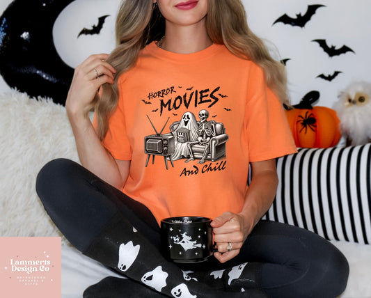 Horror Movies and Chill T-shirt