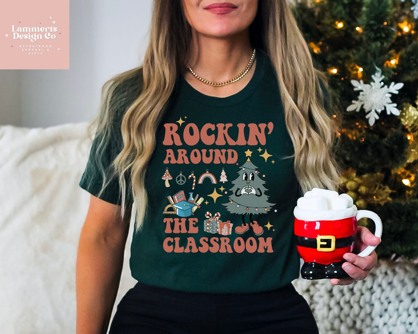 Rockin Around The Classroom Tee