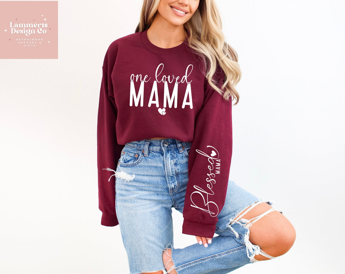 One Loved Mama Sweater