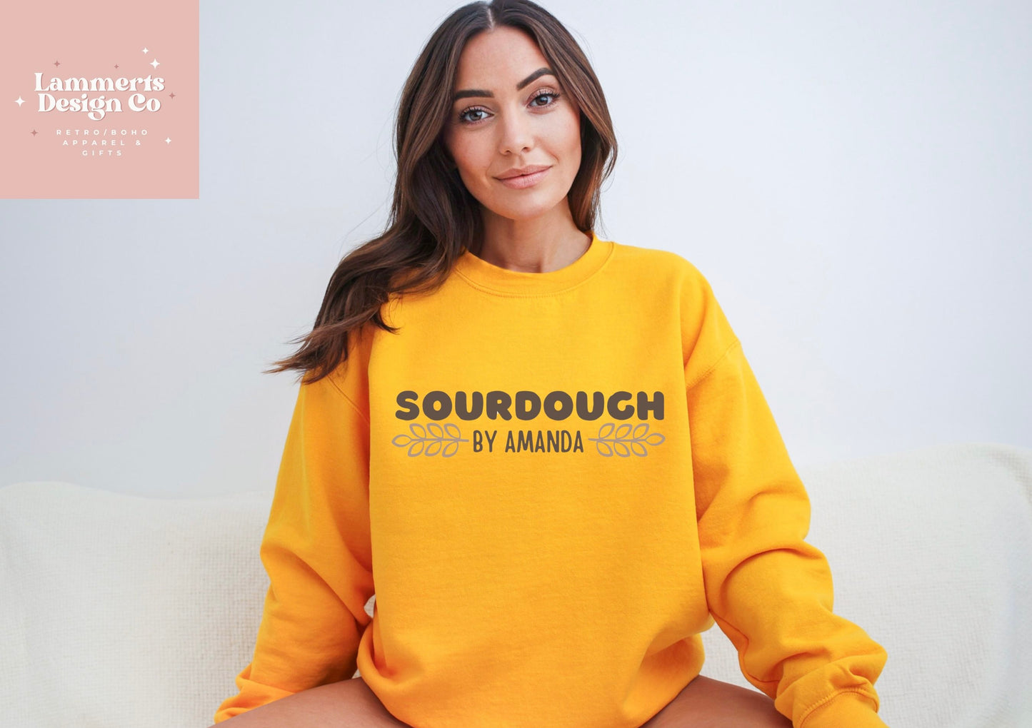 Sourdough by amanda Crewneck Sweatshirt