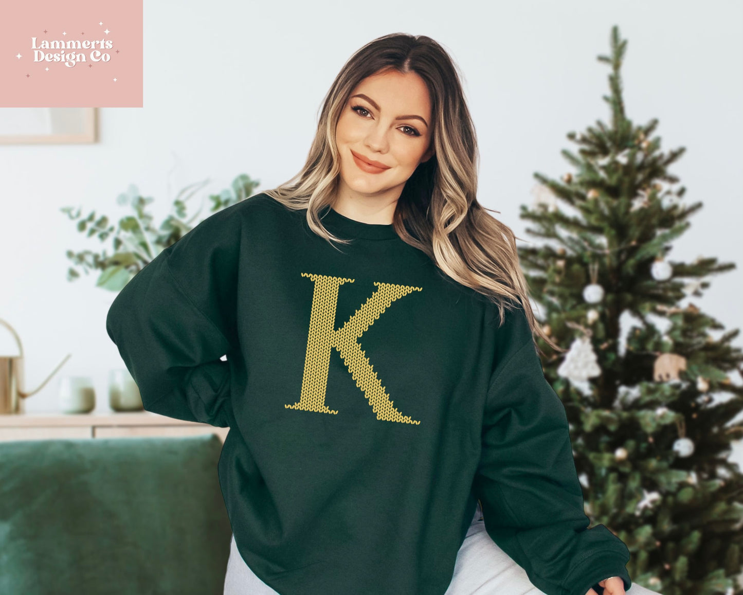 Initial "K" Sweatshirt