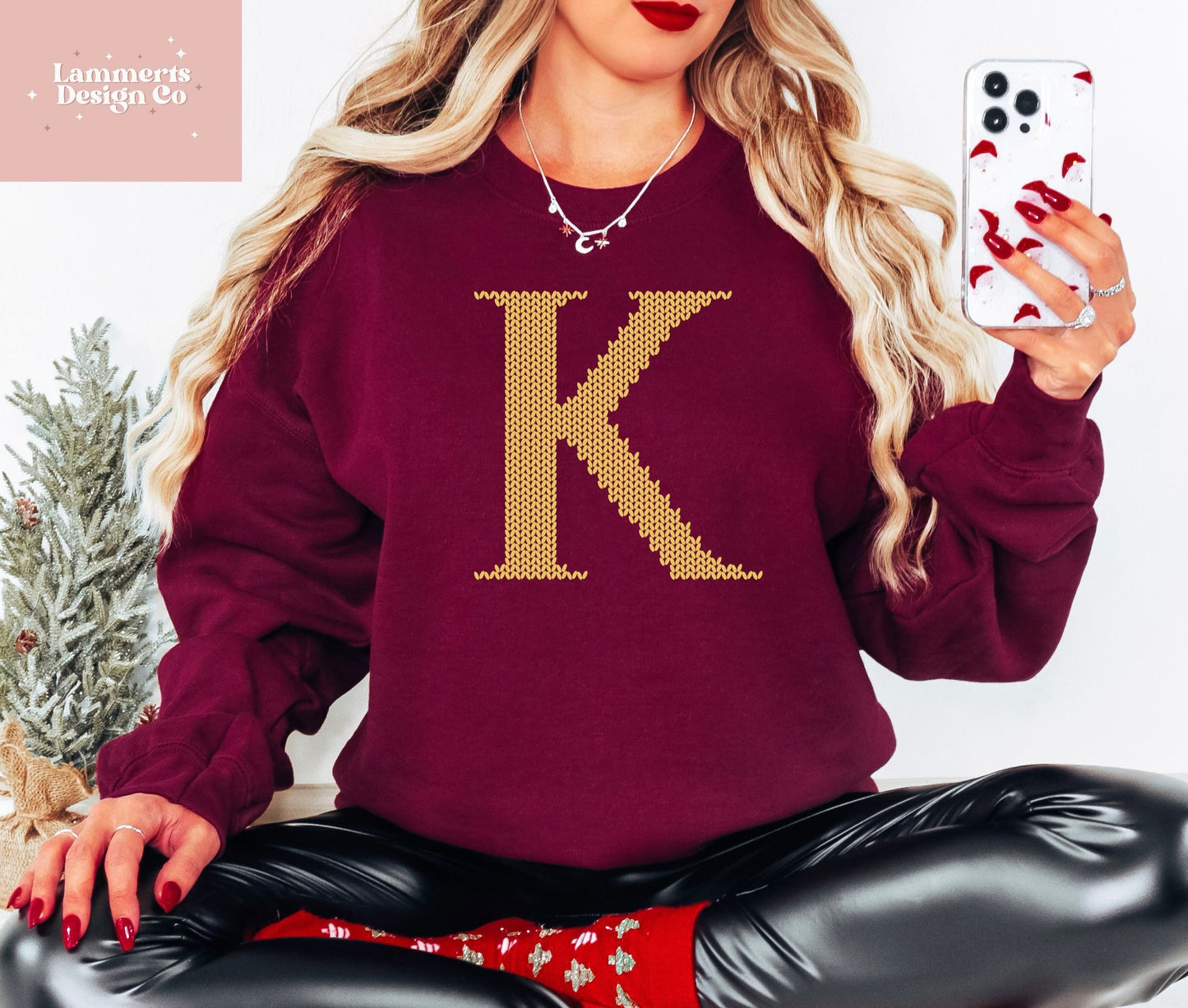 Initial "K" Sweatshirt