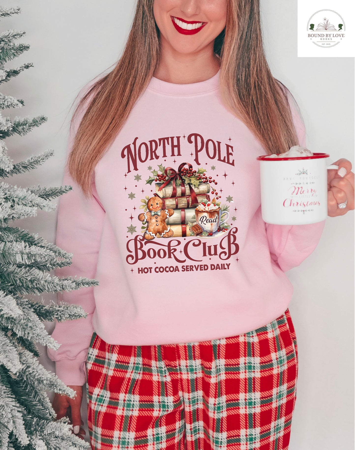 North Pole Book Club Crewneck
