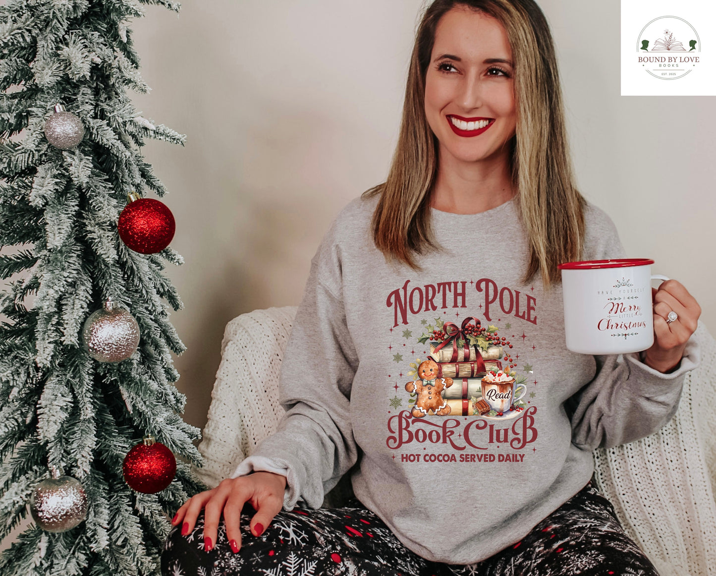 North Pole Book Club Crewneck