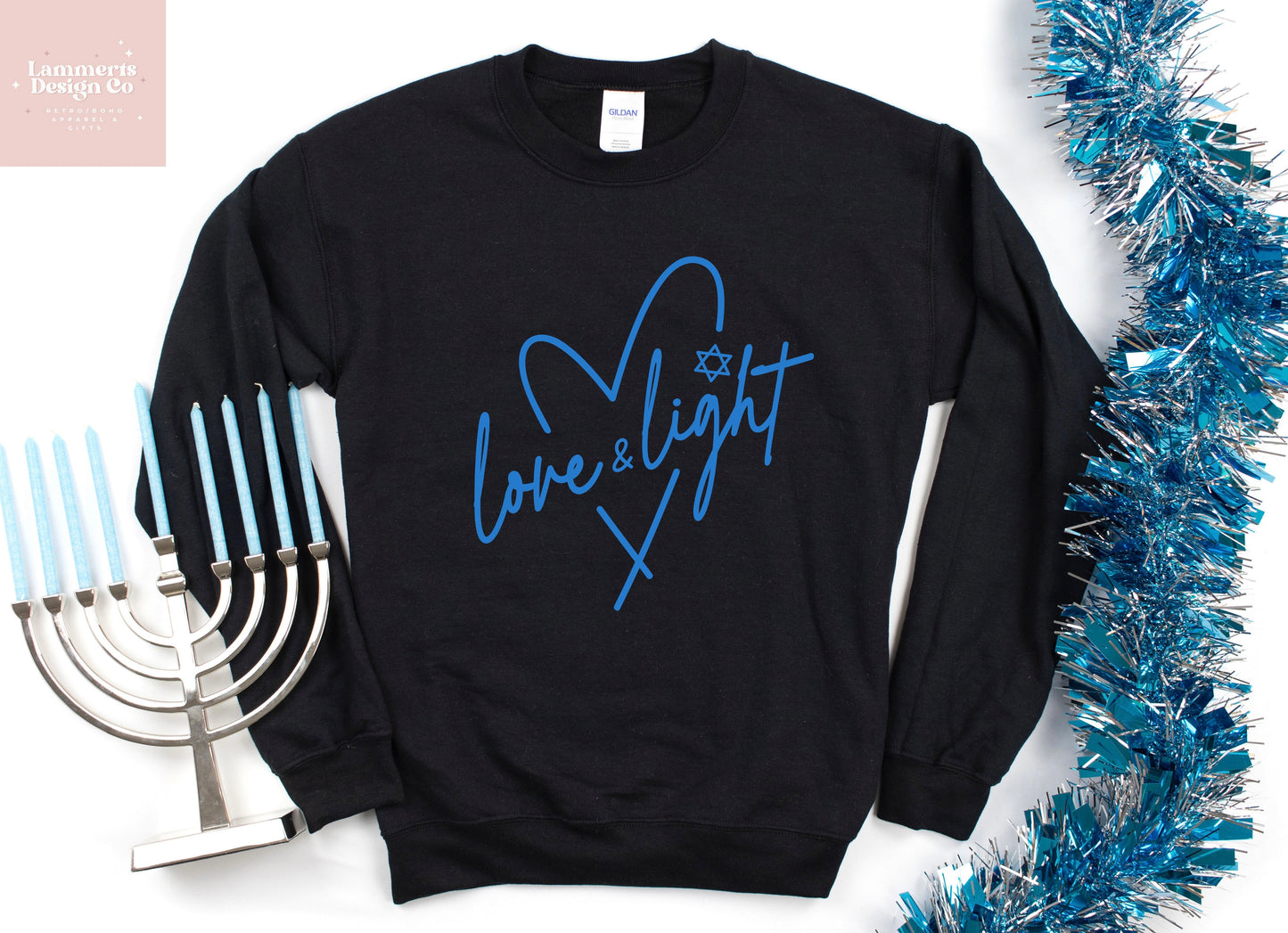 Love & Light Hanukkah Sweater