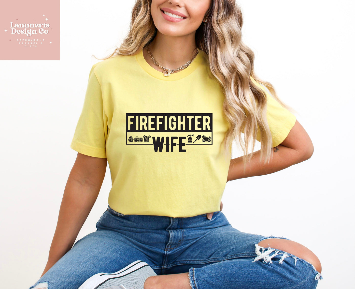 Fire Fighter Wife Tee