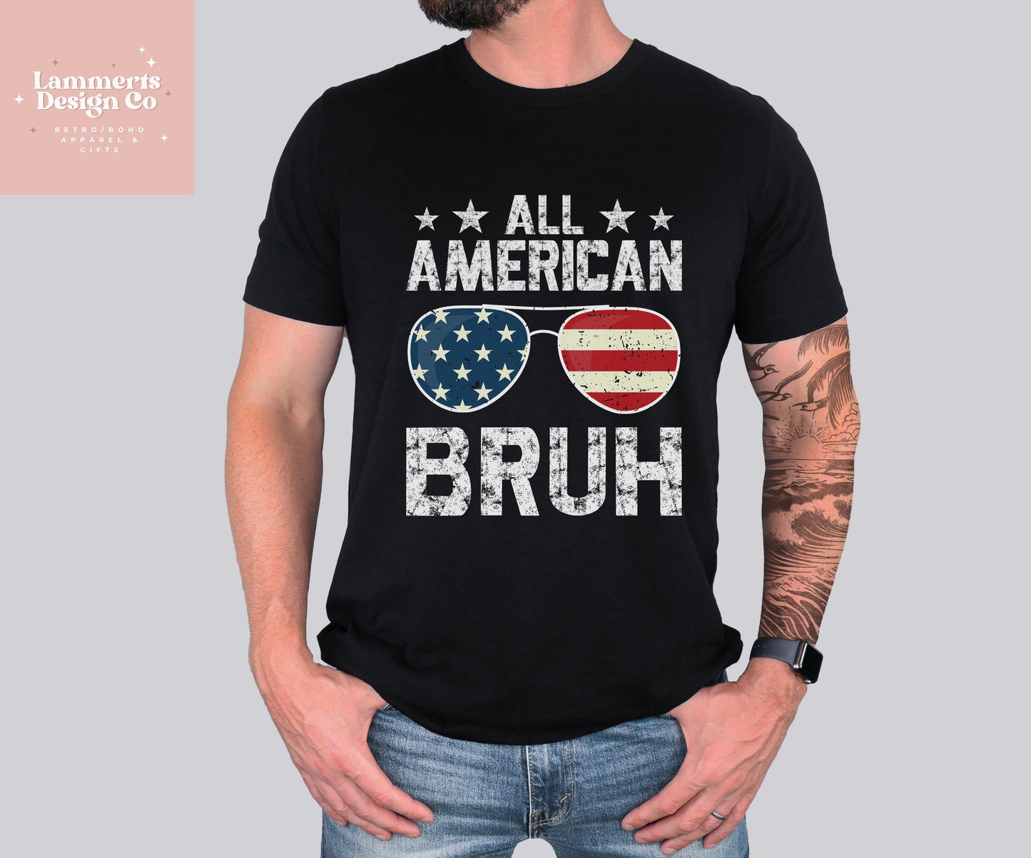 All American Bruh T-Shirt