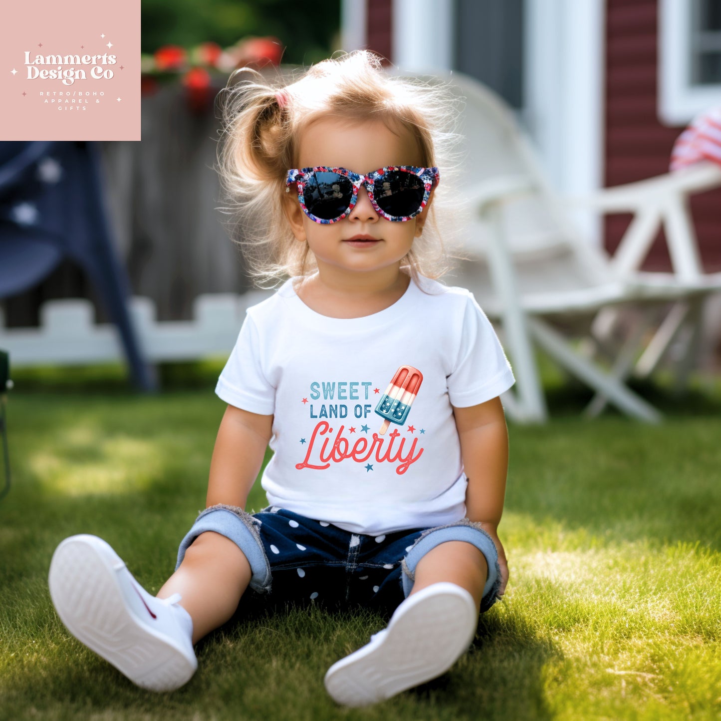 Sweet Land of Liberty Toddler tee