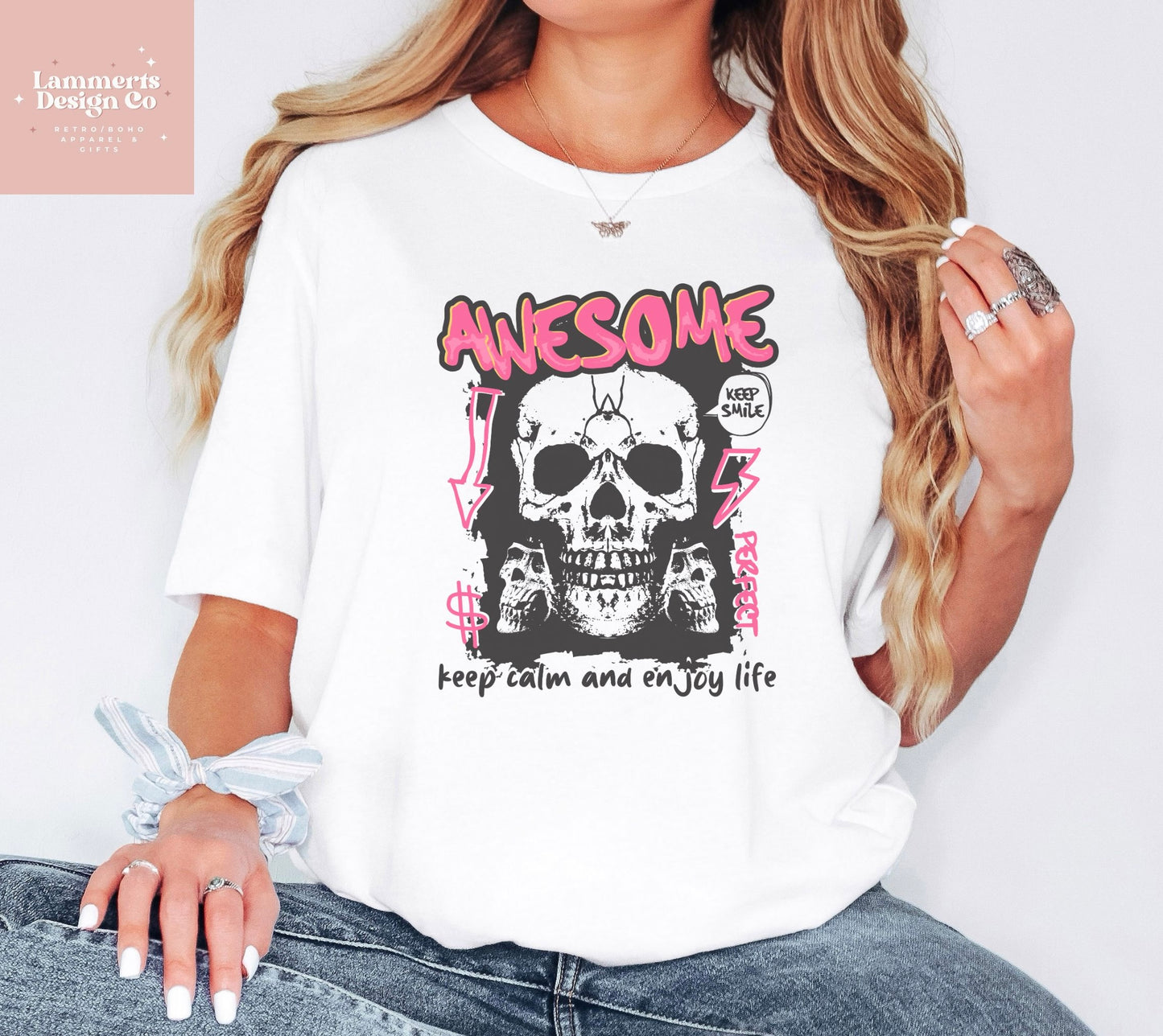 Grunge Skull Tee