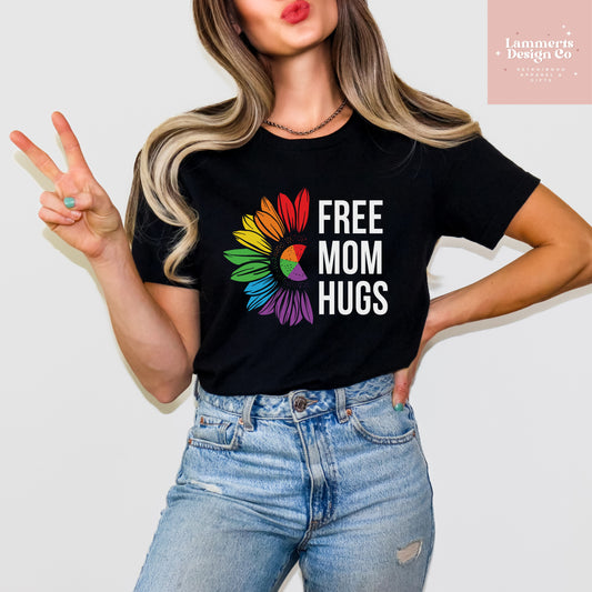 Free Mom Hugs Tee