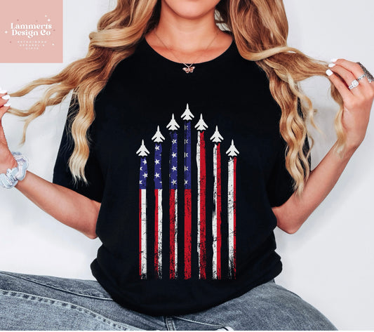 Patriotic Plane Tee