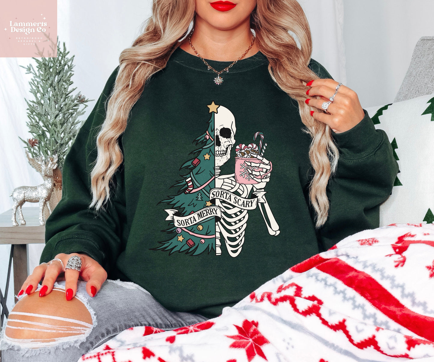 Sorta Merry Sorta Scary Sweater