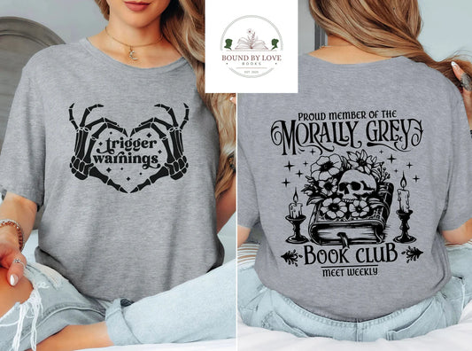 Morally Grey Book Club Tee