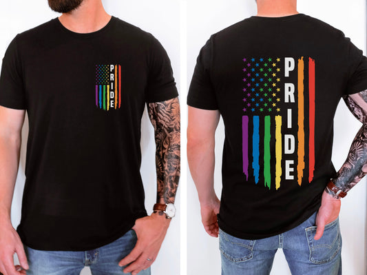 Pride Flag Tee