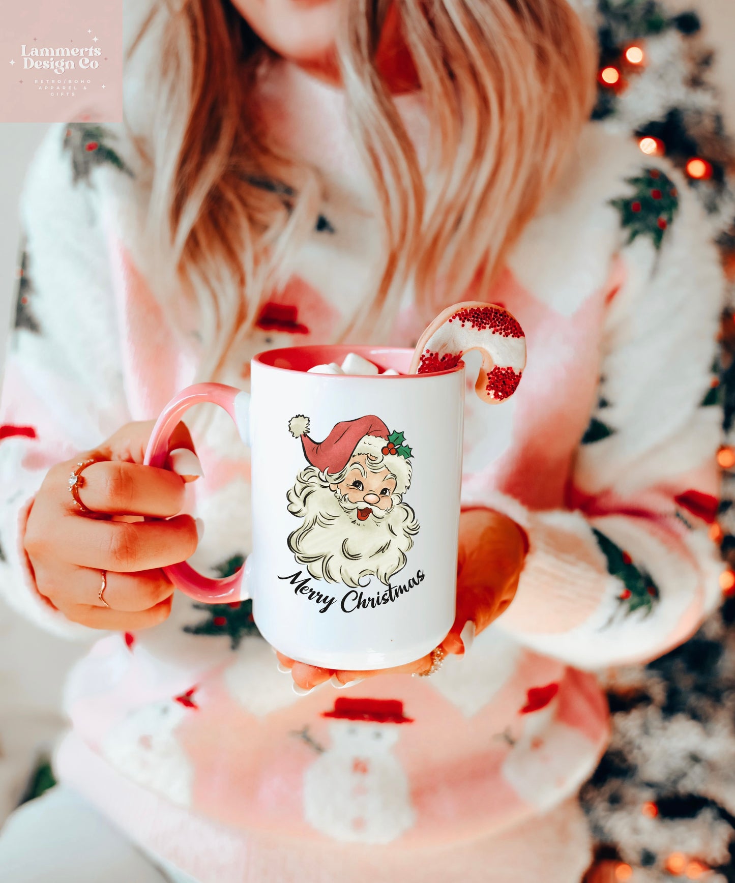 Vintage Santa 15oz Mug