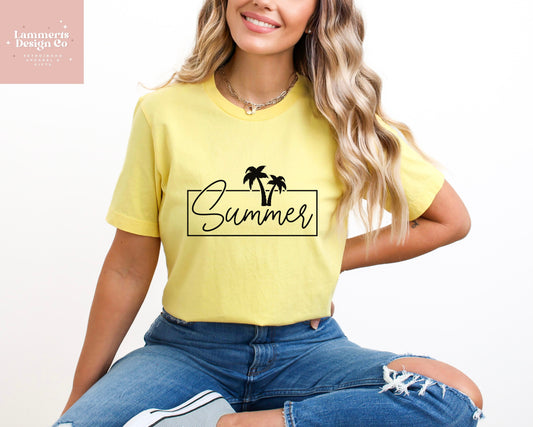 Summer Palm Tree T-Shirt