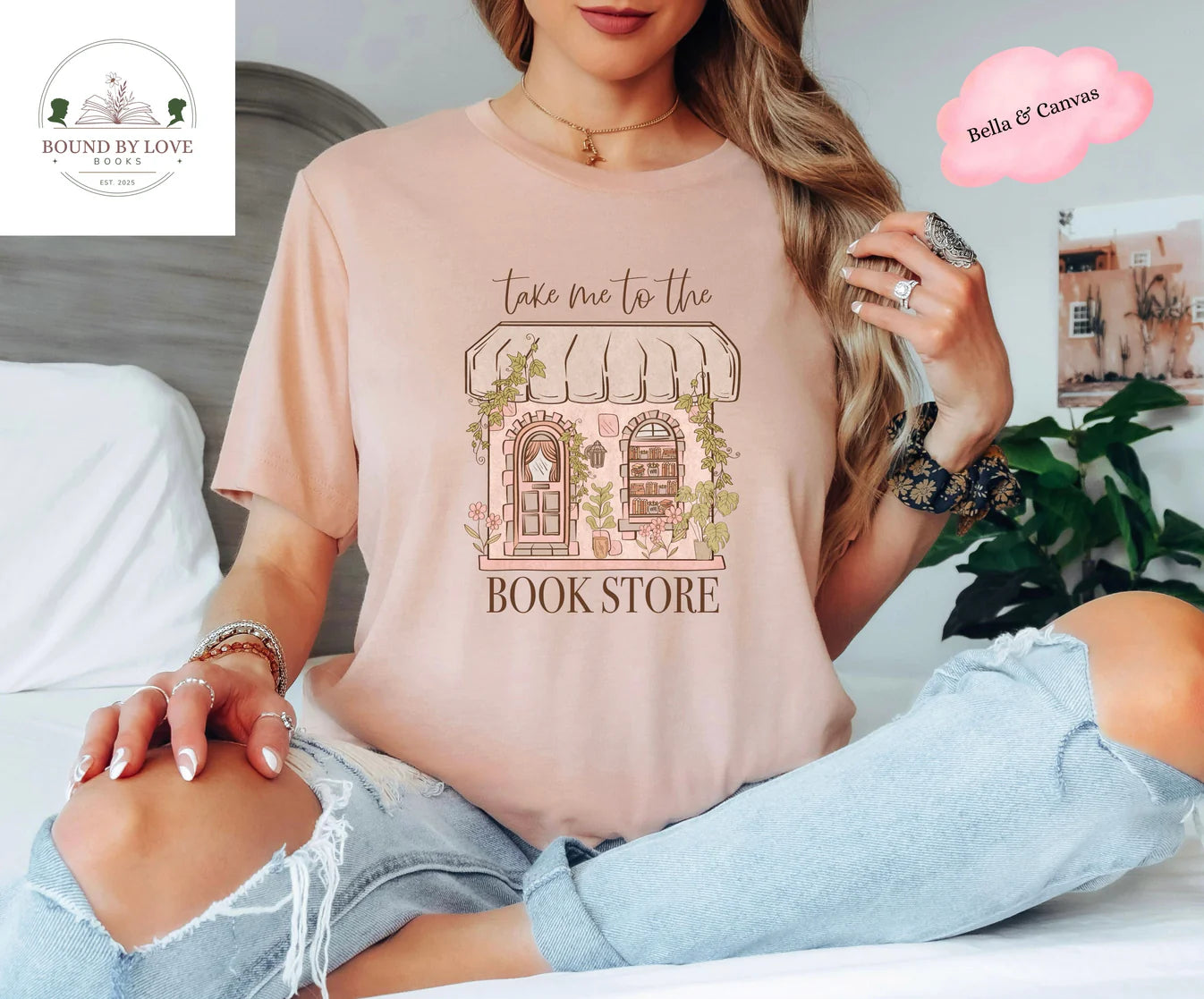 Take Me To The Bookstore Tee