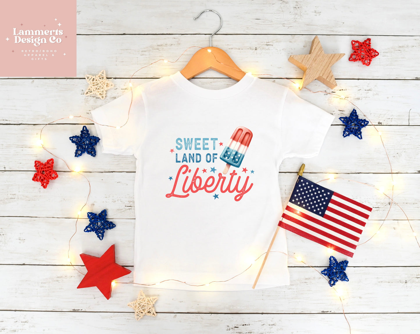 Sweet Land of Liberty Toddler tee