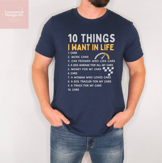 10 Things I Want Shirt