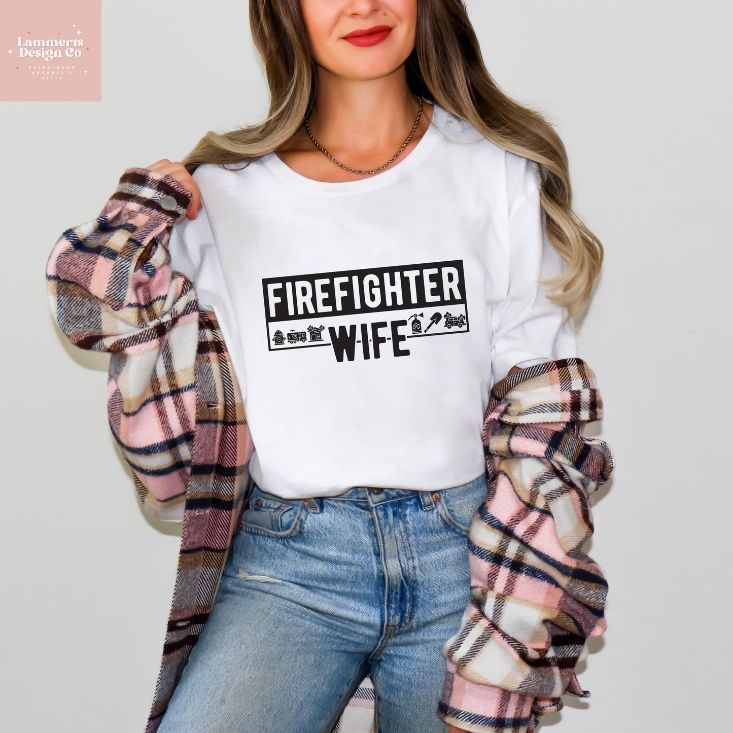 Fire Fighter Wife Tee