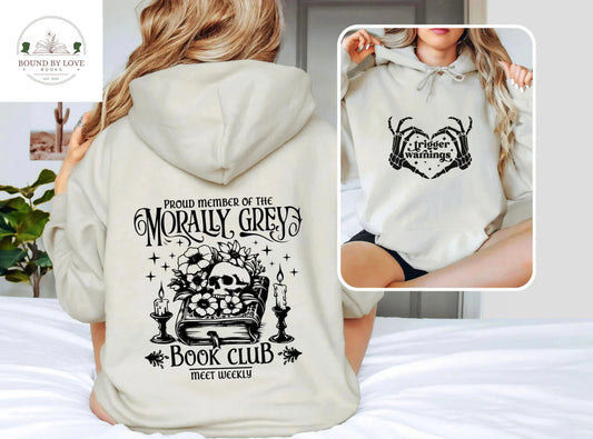 Morally Grey Book Club Hoodie