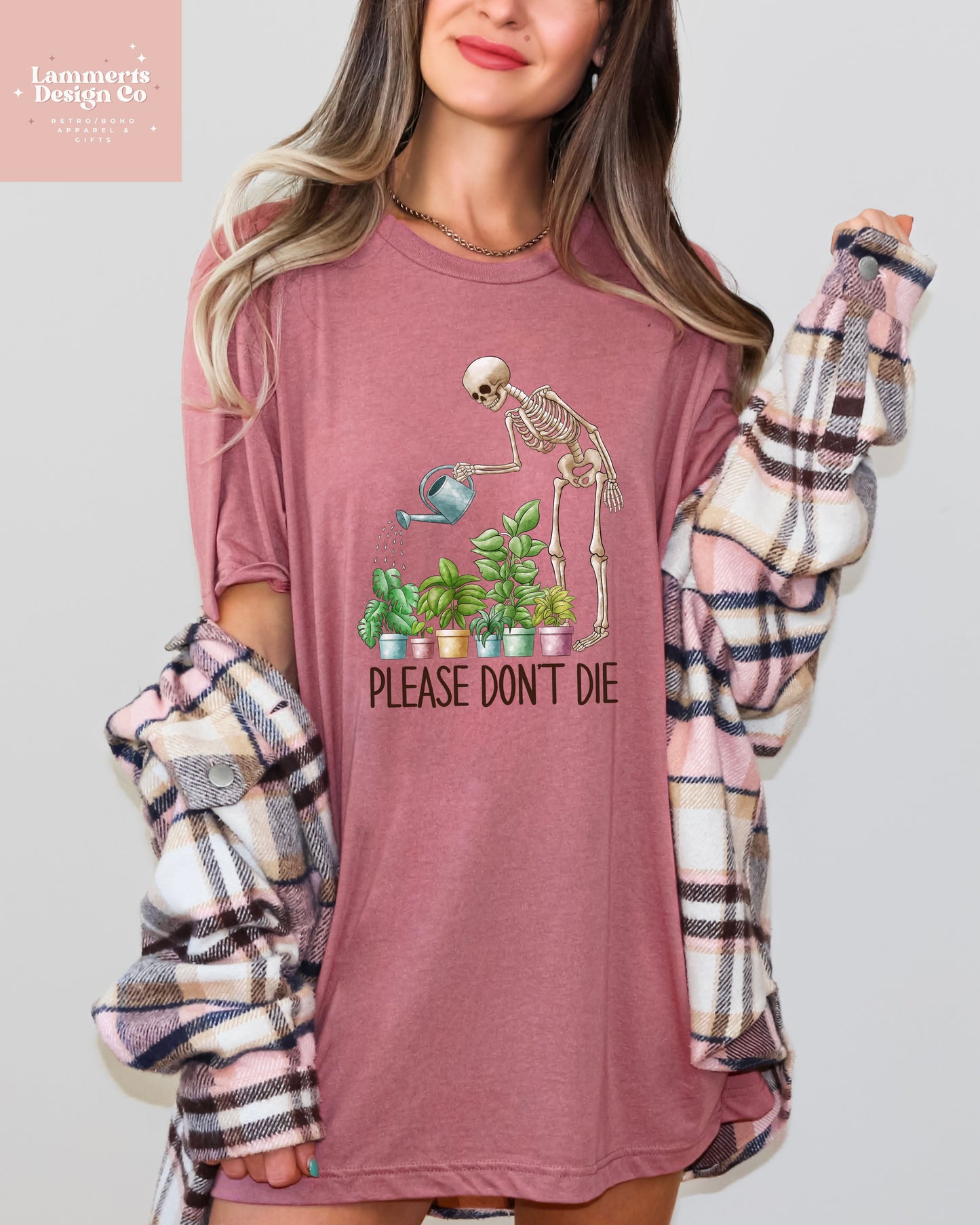 Please Don't Die Gardening Tee