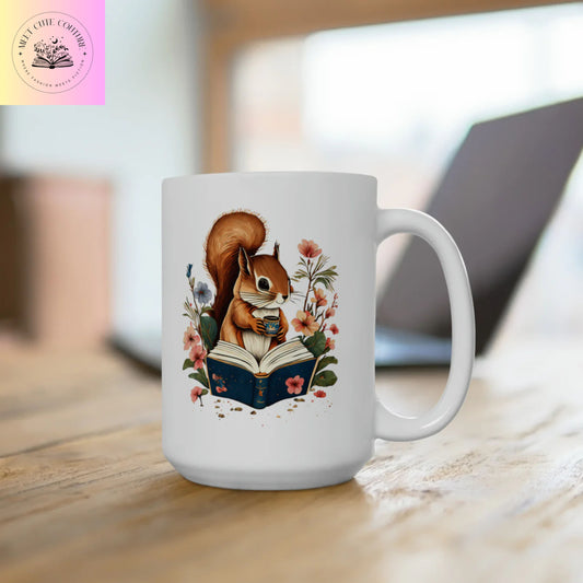 Squirrel Mug, 15oz