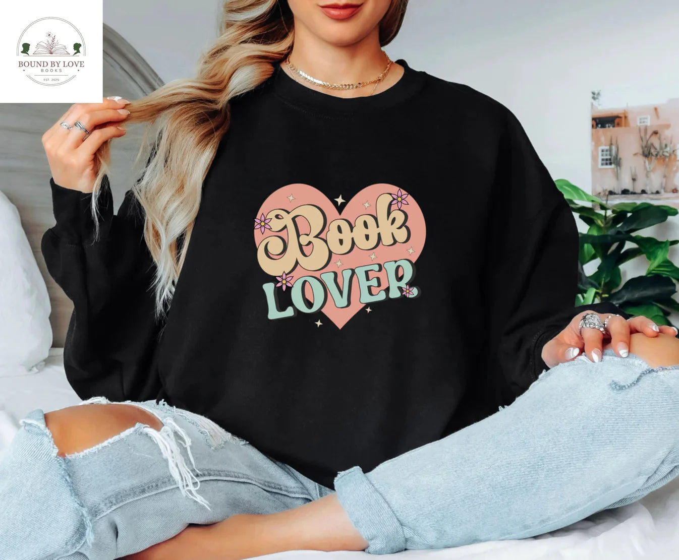 Book Lover Sweater