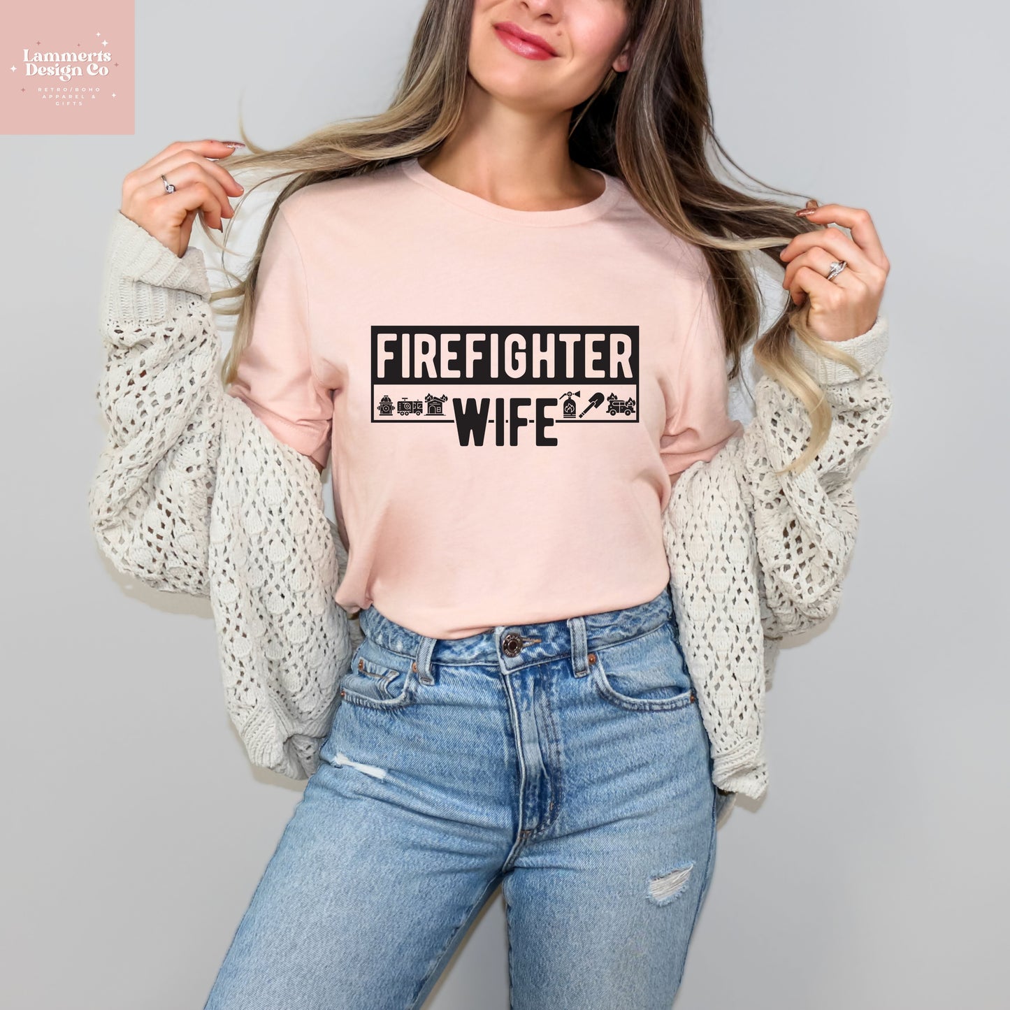 Fire Fighter Wife Tee