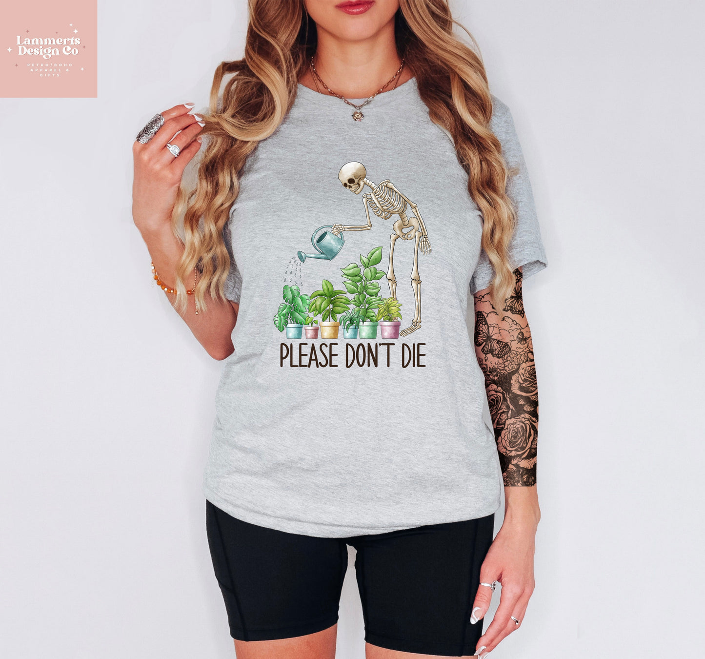 Please Don't Die Gardening Tee