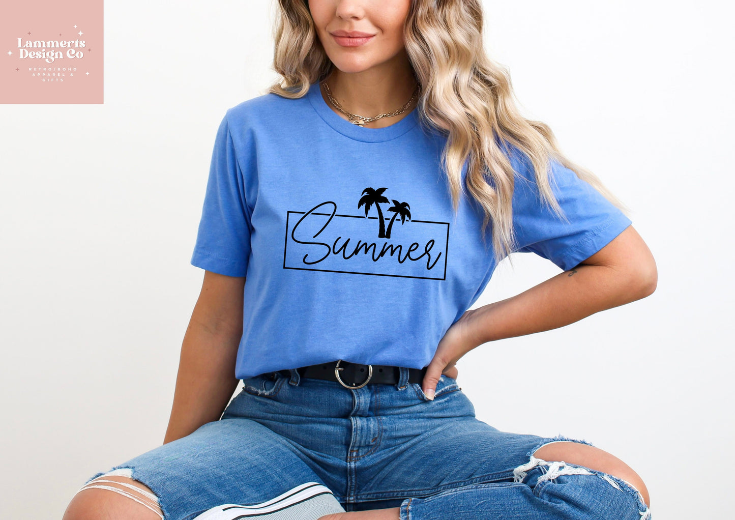 Summer Palm Tree T-Shirt