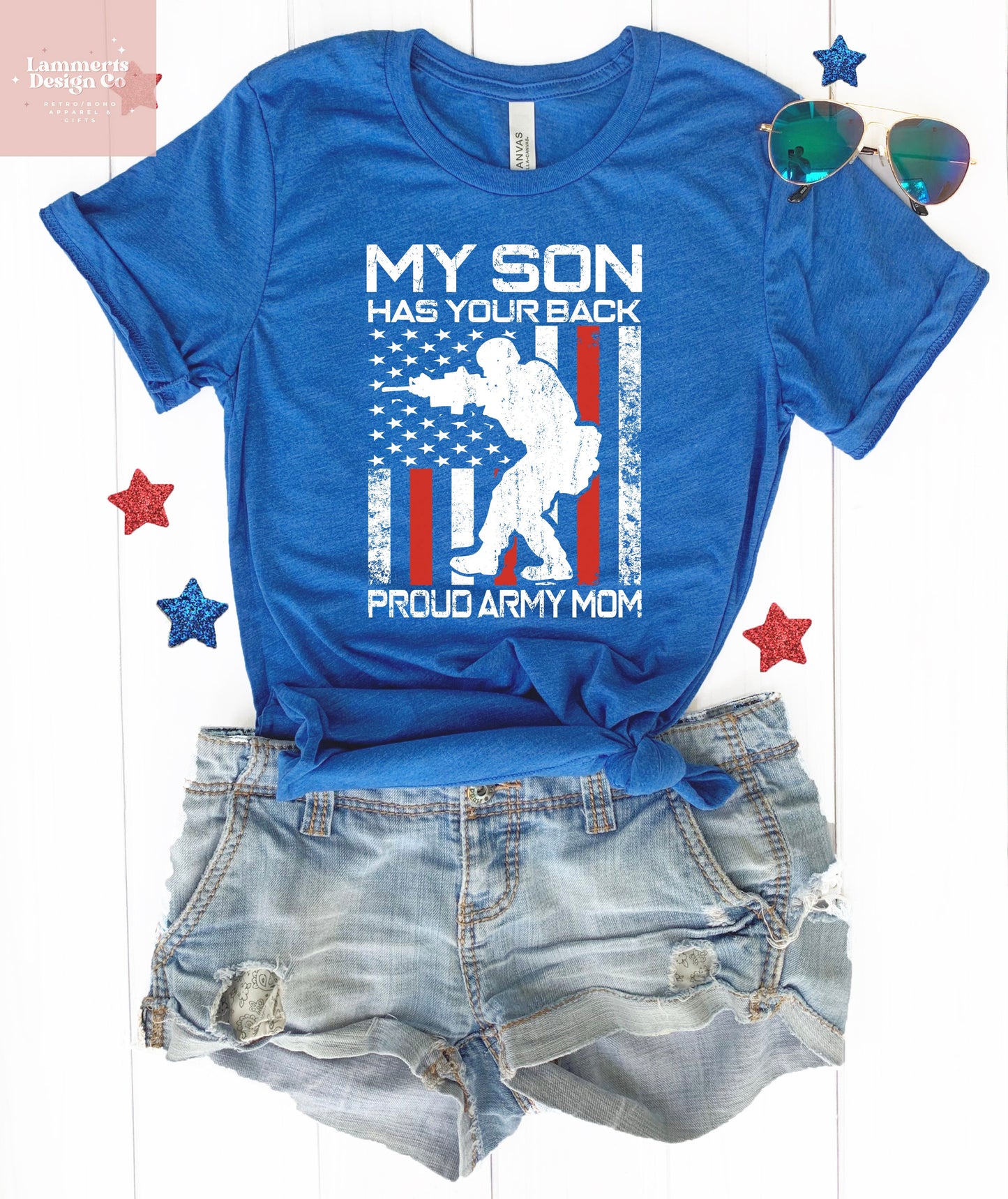 My Son Has Your Back Tee