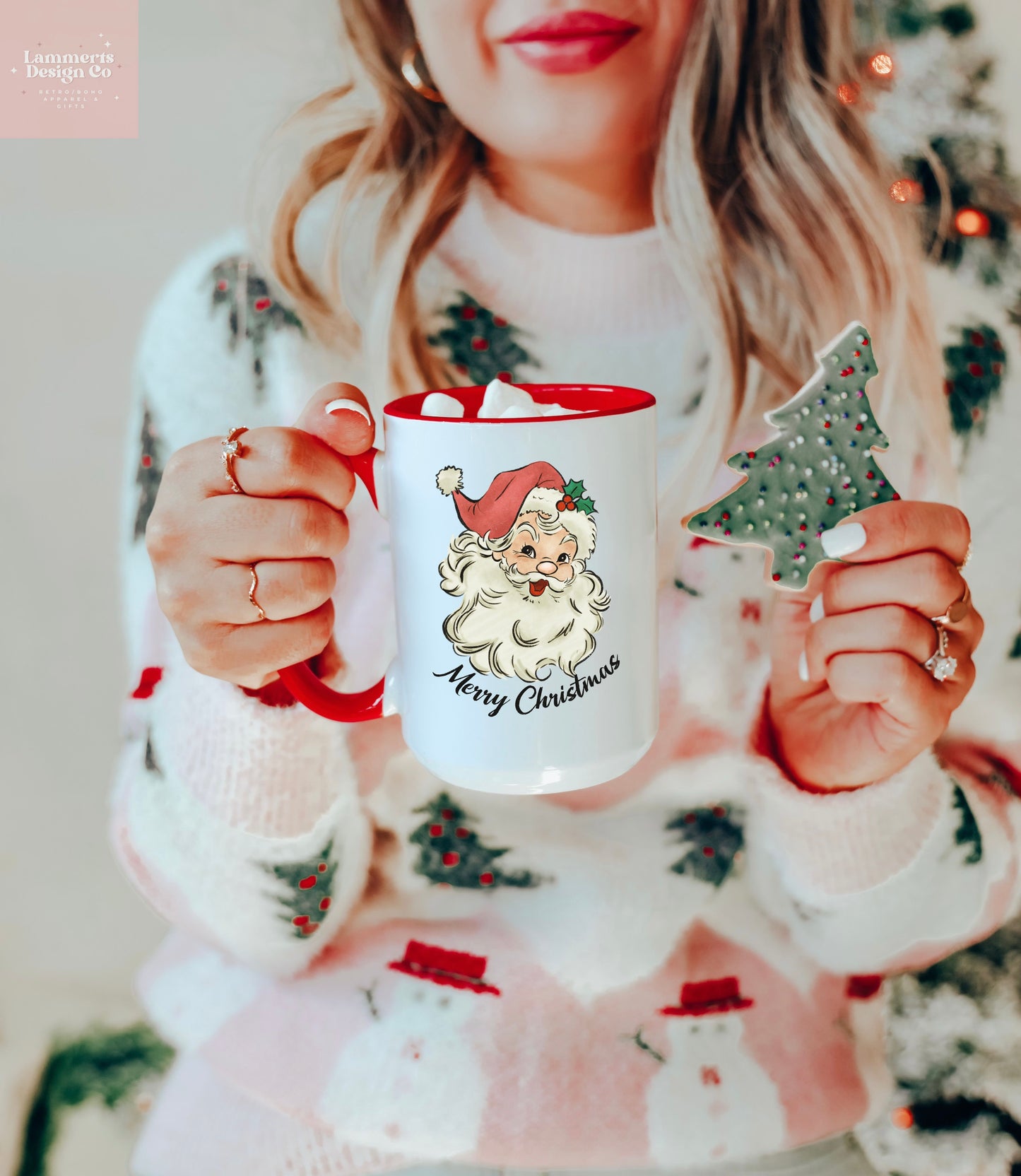 Vintage Santa 15oz Mug