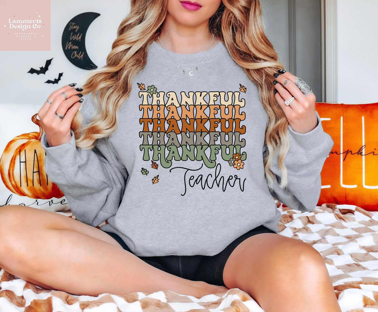 Thankful Teacher Sweater