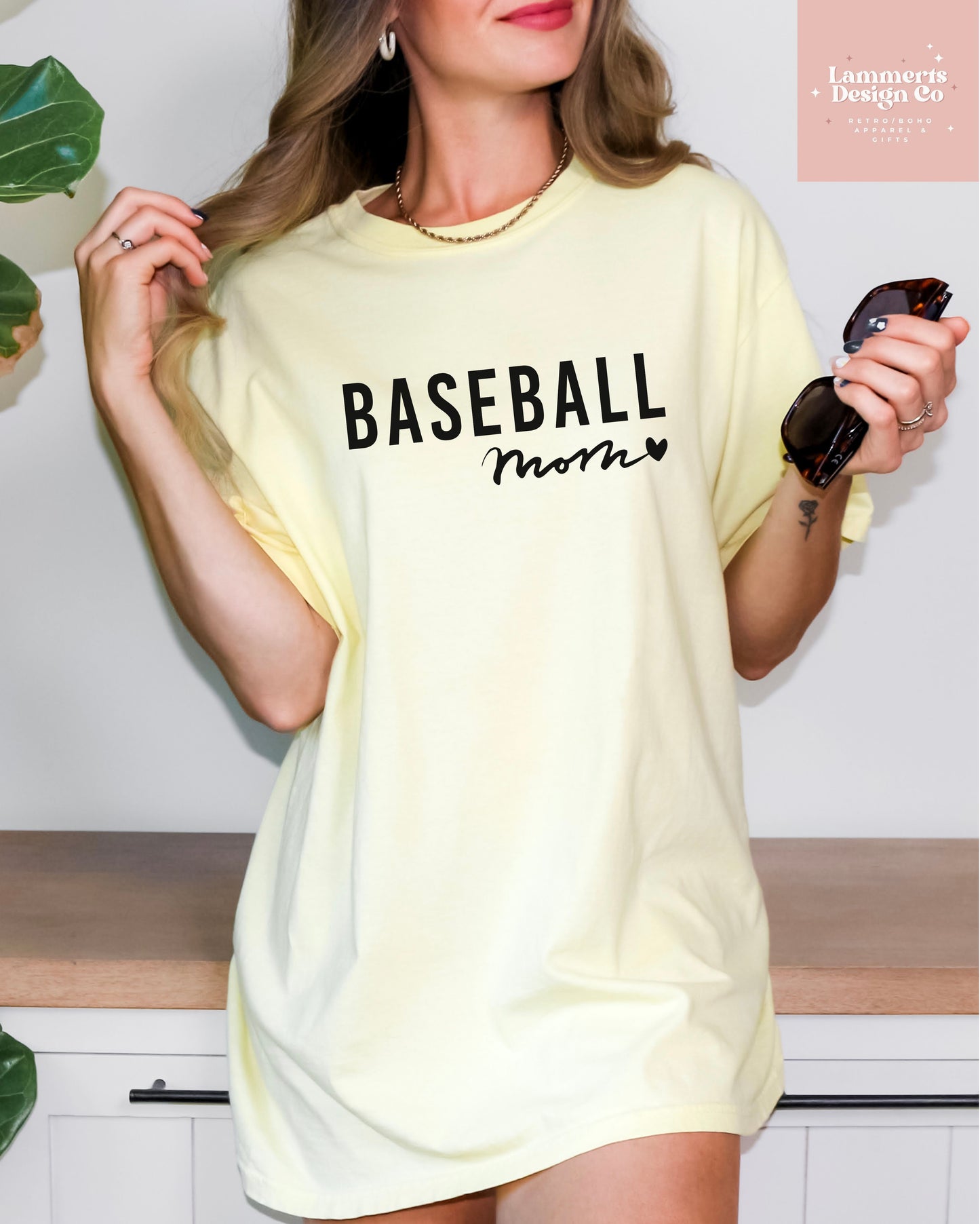 Baseball Mom Tee