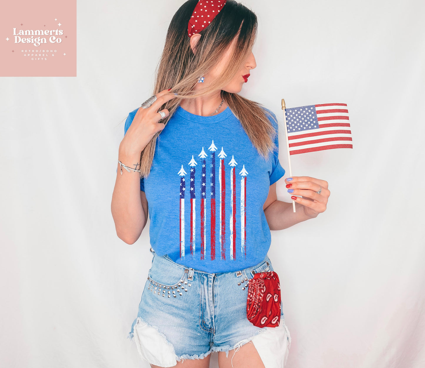 Patriotic Plane Tee