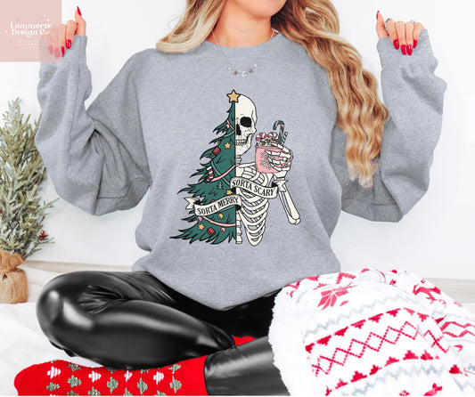 Sorta Merry Sorta Scary Sweater