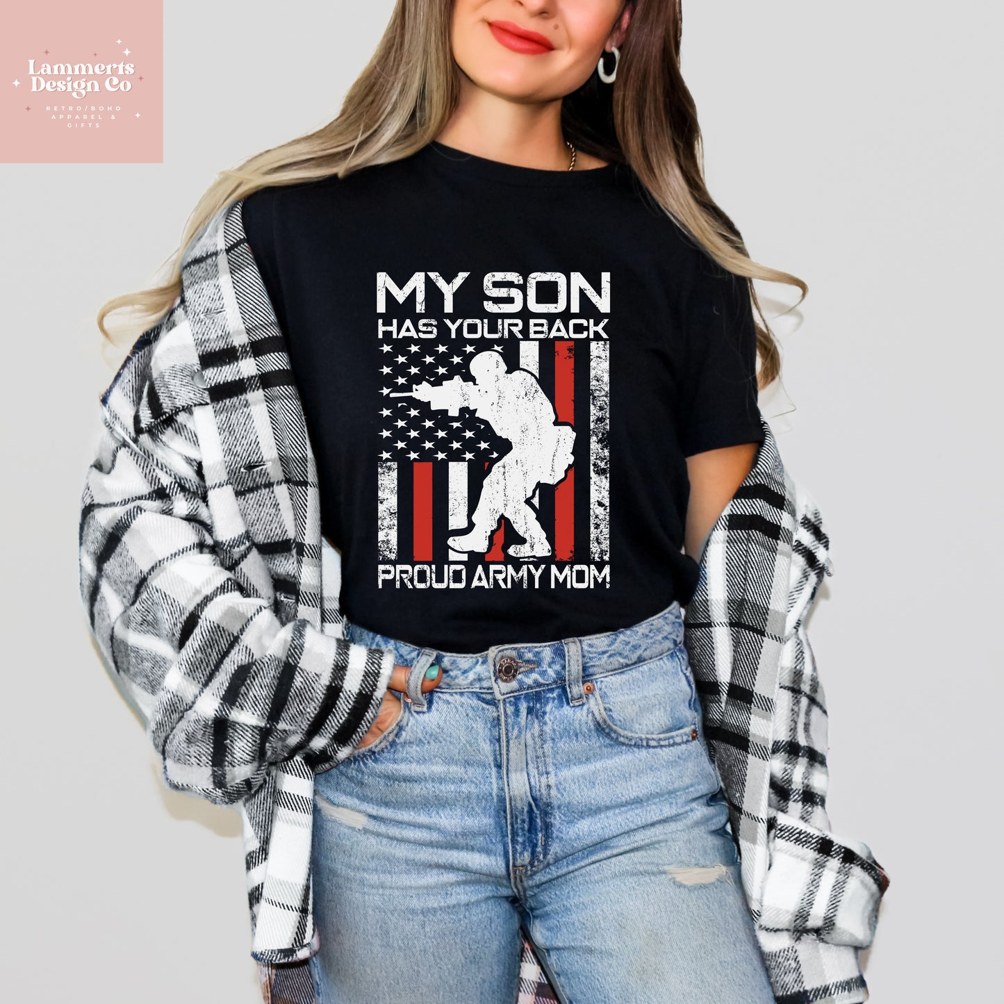 My Son Has Your Back Tee